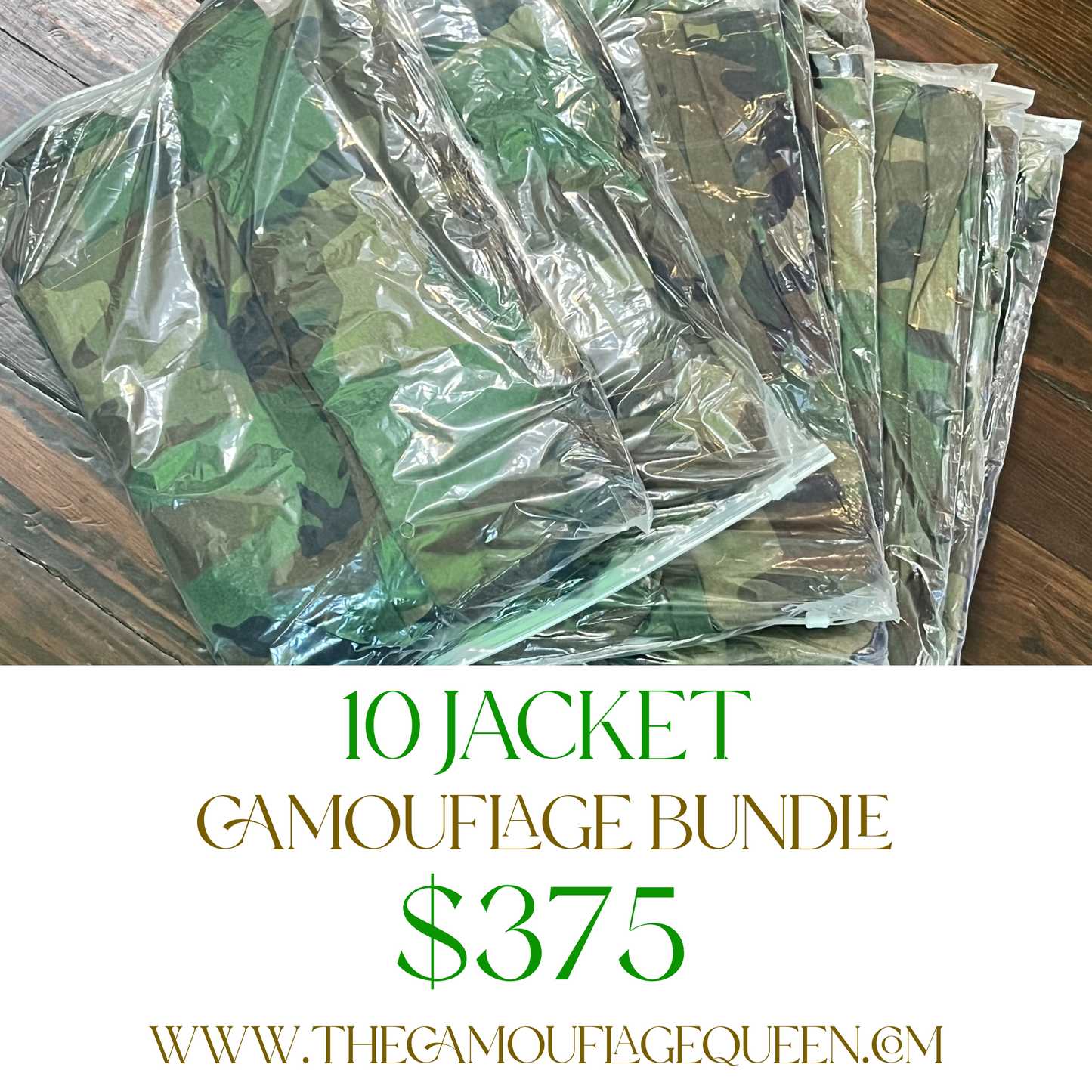 10 BUNDLE CAMOUFLAGE JACKET CAMOUFLAGE QUEEN 10-bundle-camouflage-jacket-camouflage-queen